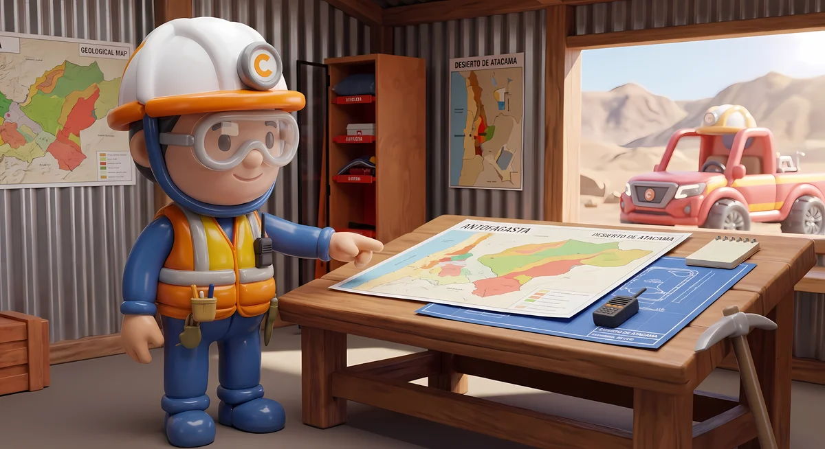 Cincho planifica sobre un mapa